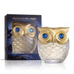 🦉✨ Perfumy w wyjątkowym flakonie w kształcie sowy 100 ml - orientalno-kwiatowo-drzewny zapach z kawą, wanilią i jaśminem 🌙