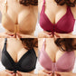 💖【1+1 gratis】Smukły biustonosz push-up z fiszbinami i zapięciem z przodu👙