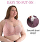 💗✨ Biustonosz damski Plus Size z zapięciem z przodu - wygodny, łatwy do zakładania i komfortowy na co dzień