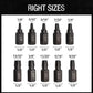26pcs Broken Screw and Bolt Extractor Set