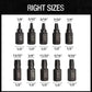 26pcs Broken Screw and Bolt Extractor Set
