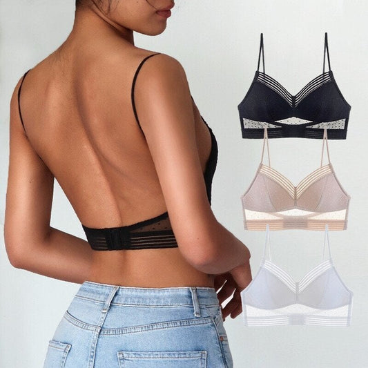 🔥【1 +1 gratis】💟Cienki biustonosz w kształcie litery U👙