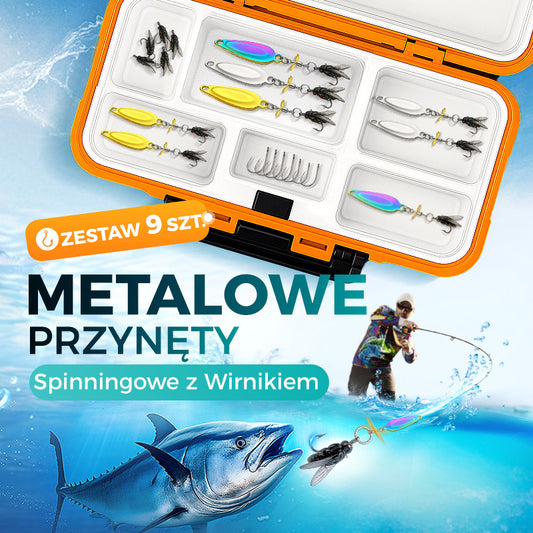 🎣 Innowacyjny design - metalowy haczyk na muchę