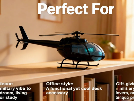 ⚡ GORĄCA WYPRZEDAŻ 50% TANIEJ! 🔥 BUDZIK DOWÓDCA ŚMIGŁOWCA