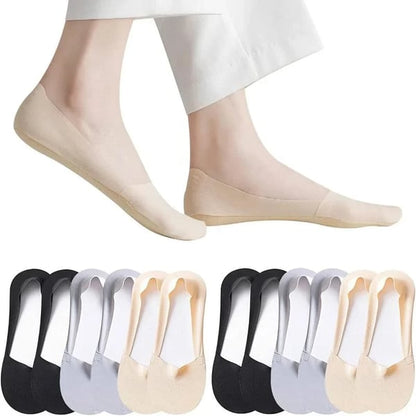 ✨🧦 Damskie skarpetki z silikonu i włókna lodowego – antypoślizgowe i oddychające 🧊
