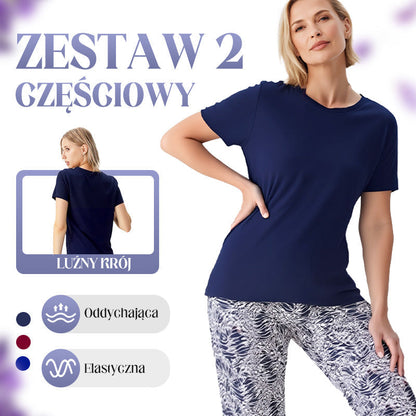 【S-3XL】🌸Letni casualowy zestaw dwuczęściowy 2 zestawy