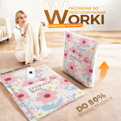 🌸Worki próżniowe do przechowywania odzieży