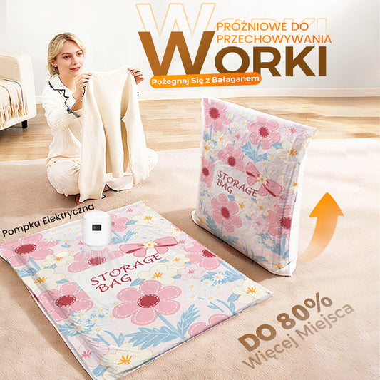 🌸Worki próżniowe do przechowywania odzieży