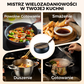 🍳🔥 Ultralekka, niepowlekana, gruba patelnia żeliwna z powłoką nieprzywierającą