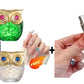 🦉✨ Perfumy w wyjątkowym flakonie w kształcie sowy 100 ml - orientalno-kwiatowo-drzewny zapach z kawą, wanilią i jaśminem 🌙