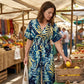 🥻Letnia moda damska Body z nadrukiem liści Plus Size z elastyczną talią