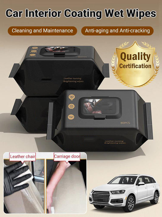 Chusteczki czyszczące przeznaczone do powierzchni wewnętrznych