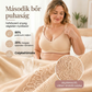 💕M–5XL🦋Biustonosz bez fiszbin, z haftem w motyle