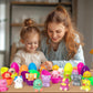 🔥24 szt. jaj wielkanocnych z wypełnieniem, wolno rosnące Squishy Toys