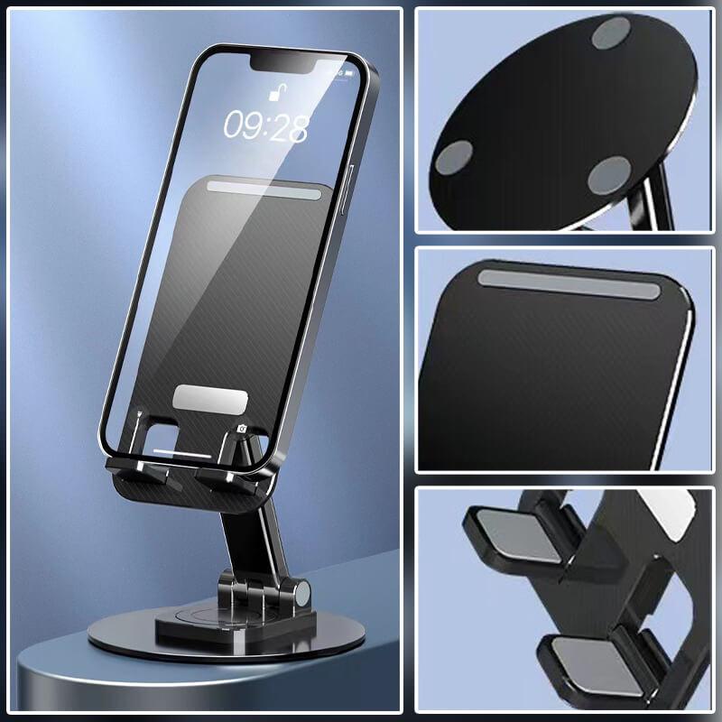 Aluminum alloy rotating mobile phone stand - clarioy