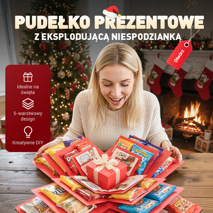 【2+1 gratis】Ponad 11 590 sprzedanych w ciągu jednego dnia! 🎁✨ 5-warstwowe pudełko-niespodzianka z wstążką