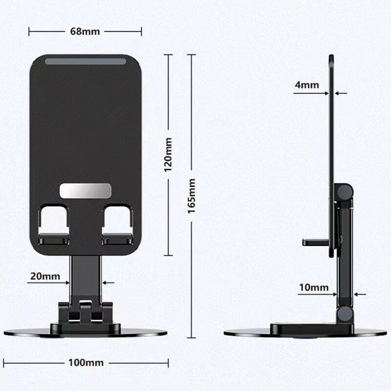 Aluminum alloy rotating mobile phone stand - clarioy