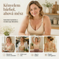 💕M–5XL🦋Biustonosz bez fiszbin, z haftem w motyle
