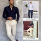 👖Męskie spodnie o kroju slim fit