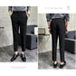 Jednobarevné formální kalhoty Slim Fit 3.03