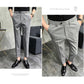 Jednobarevné formální kalhoty Slim Fit 3.03