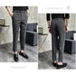 Jednobarevné formální kalhoty Slim Fit 3.03