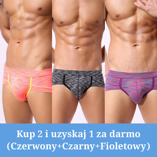 Kup 2 i otrzymaj 1 gratis 🩲Seksowne męskie majtki z niskim stanem