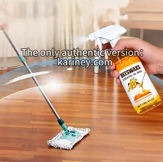 ✨ Spray do podłóg drewnianych ScratchErase z woskiem pszczelim – czyści, przywraca połysk i usuwa rysy! 🧹