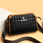 Wysokiej jakości trójwarstwowa torba crossbody z diamentowym wzorem