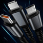 🔥Kup 1 i otrzymaj 1 gratis 🔥przezroczysty kabel do superszybkiego ładowania 3 w 1 Glow