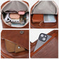 🎒Skórzany plecak damski Składana torba crossbody