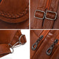 🎒Skórzany plecak damski Składana torba crossbody