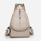 🎒Skórzany plecak damski Składana torba crossbody