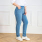 Damskie Wysokie Jeansy Skinny w Dużych Rozmiarach 3.34