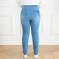 Damskie Wysokie Jeansy Skinny w Dużych Rozmiarach 3.34