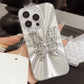 Etui na telefon Butterfly Stand Metallic Grey do iPhone11/12/13/14/15