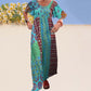 ✨NOWA WYPRZEDAŻ ✨ Damska patchworkowa kolorowa sukienka maxi w stylu boho