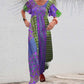 ✨NOWA WYPRZEDAŻ ✨ Damska patchworkowa kolorowa sukienka maxi w stylu boho