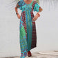 ✨NOWA WYPRZEDAŻ ✨ Damska patchworkowa kolorowa sukienka maxi w stylu boho