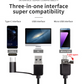 Industrial endoscope camera with USB 3-in-1 snake camera for type C endoscope, Android and PC