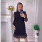 👗【S-3XL】Jesienne i zimowe modne sukienki w panterkę