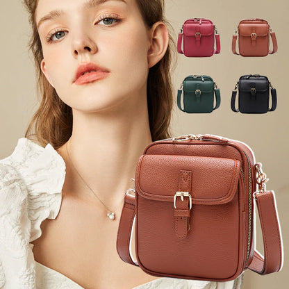 🎒Torba kurierska Vintage o dużej pojemności（Nowy, ulepszony model - Każde opakowanie ma 10 miejsc na karty!）