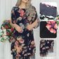 🌸2025 NOWOŚĆ! ELEGANCKA LUŹNA SUKIENKA DAMSKA Z NADRUKIEM W RÓŻE【S-4XL】