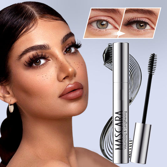 💜KUP 1 RABAT 1 GRATIS💜 Wodoodporny czarny tusz do rzęs zwiększający objętość i wydłużający rzęsy