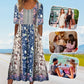 🌺2025 Eleganckie teksturowane sukienki Premium z nadrukiem w stylu boho