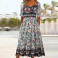 🌺2025 Eleganckie teksturowane sukienki Premium z nadrukiem w stylu boho