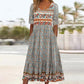 🌺2025 Eleganckie teksturowane sukienki Premium z nadrukiem w stylu boho