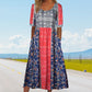 🌸Eleganckie teksturowane sukienki Premium z nadrukiem w stylu boho