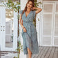 🔥[S-2XL]👗Zomer nieuwe stijl - Casual resortjurk met print