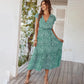 🔥[S-2XL]👗Zomer nieuwe stijl - Casual resortjurk met print